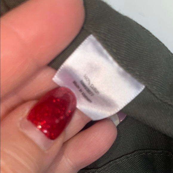 a.n.a Green Utility Jacket with Stand-Up Collar - Picture 8 of 8